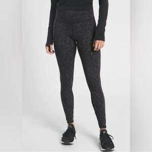 Athleta Ranier Reflective Patterned Leggings